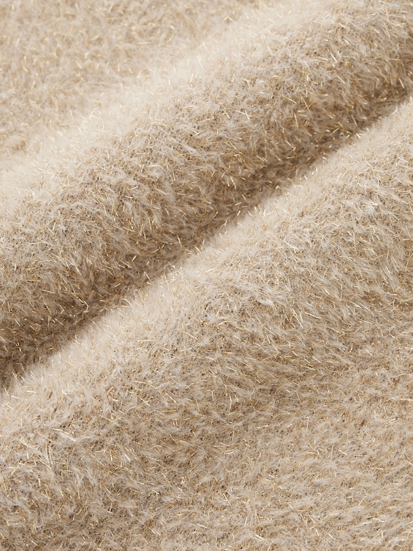 ラメフェザーヤーンナロースカート