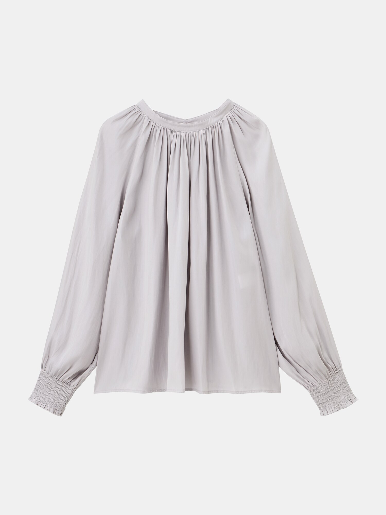 PLST(プラステ)公式 | ヴィンテージサテン2WAYブラウス