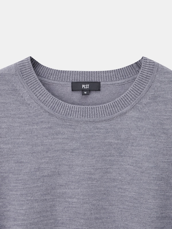 2024年モデル エクストラファインメリノウールブレンドクルーネックセーター