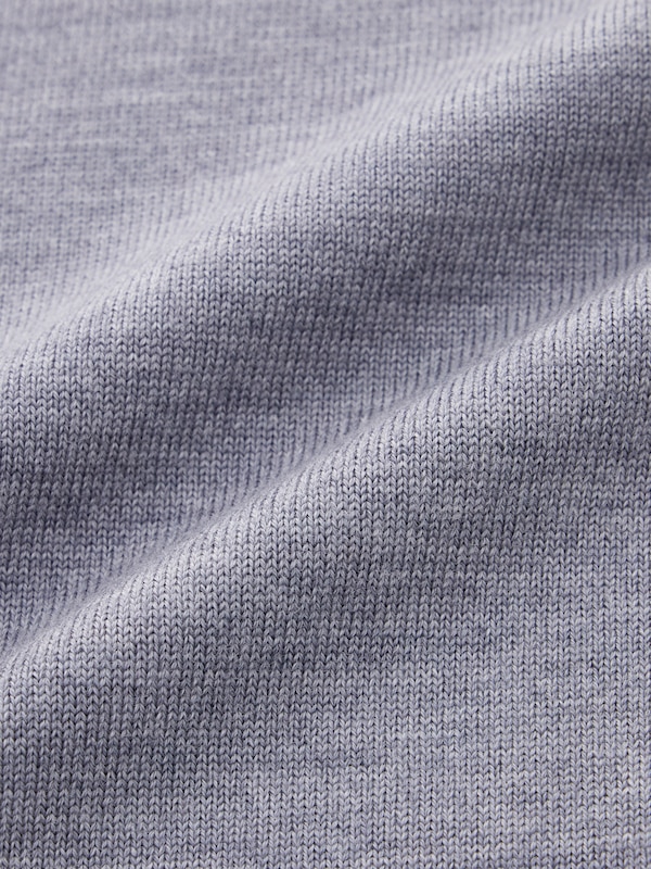 2024年モデル エクストラファインメリノウールブレンドクルーネックセーター