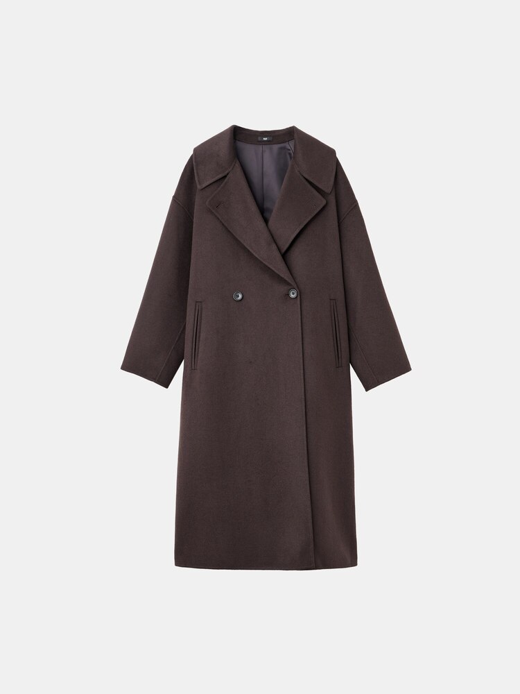 PLST(プラステ)公式 | ウールブレンドリバーロングコート 