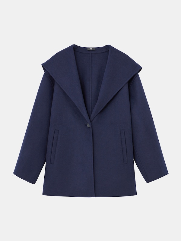 PLST(プラステ)公式 | ウールブレンドリバーフーディーコート 