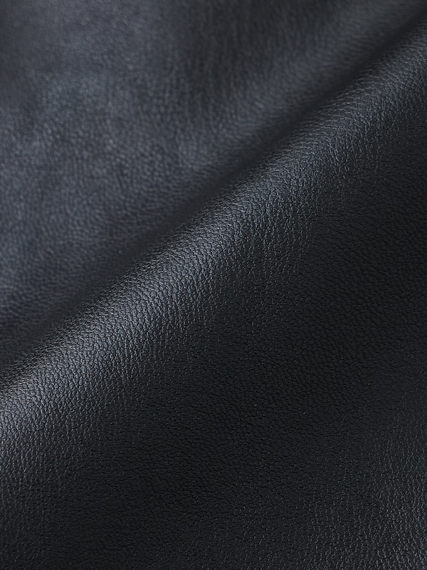 フェイクレザーライダースジャケット