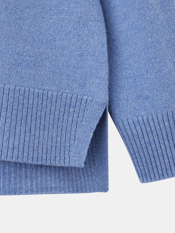 2024年モデル エクストラファインメリノウールミド ルゲージタートルネックセーター