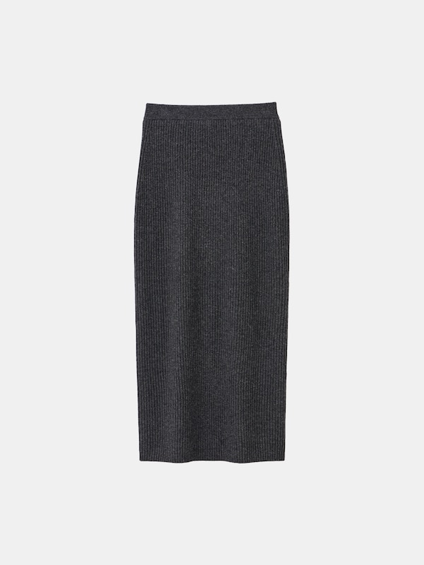 2024年モデル エクストラファインメリノウールミドルゲージナロースカート