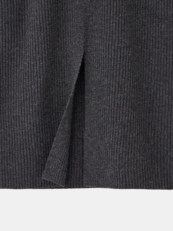 2024年モデル エクストラファインメリノウールミドルゲージナロースカート