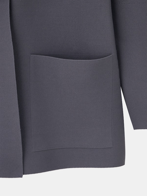 ホールガーメント®ニットカラーレスジャケット