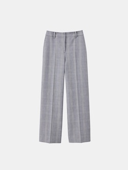 2024年モデル【丈長め】ワイドパンツ（ウォームリザーブ）チェック