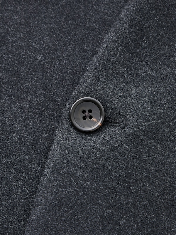 2024年モデル プレシャスニットメルトンノーカラージャケット