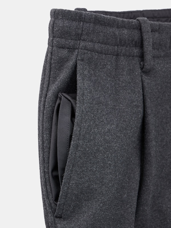 2024年モデル プレシャスニットメルトンカーゴパンツ