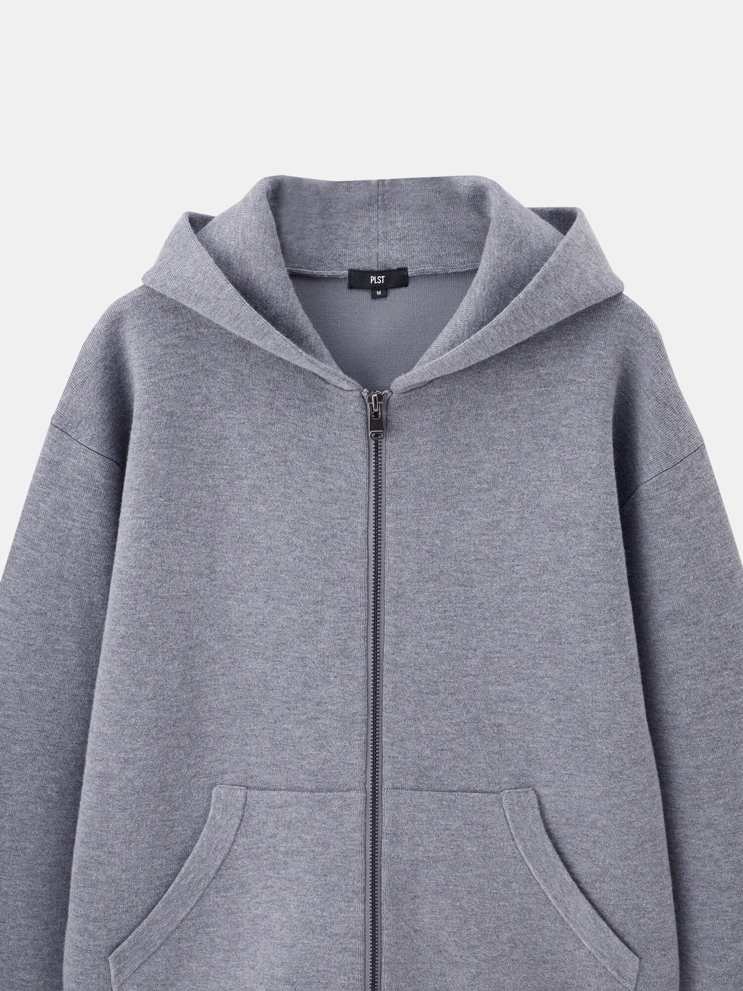 PLST(プラステ)公式 | ダブルフェイスニットジップアップパーカ