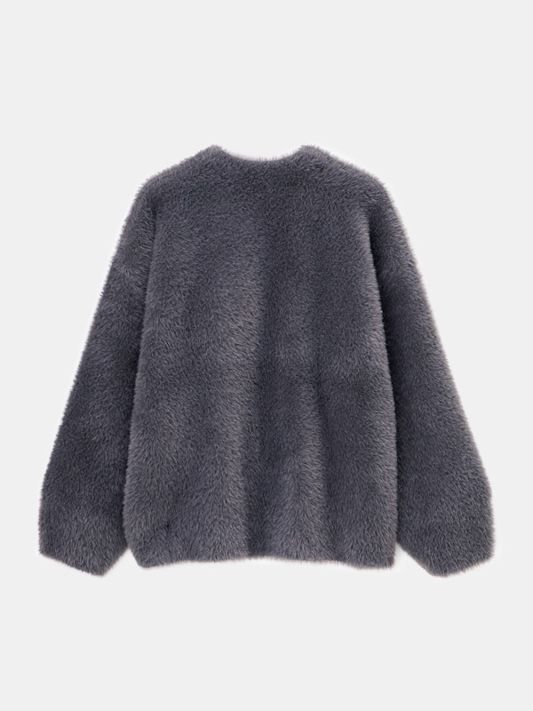 2024年モデル フェザーヤーンリラックスカーディガン