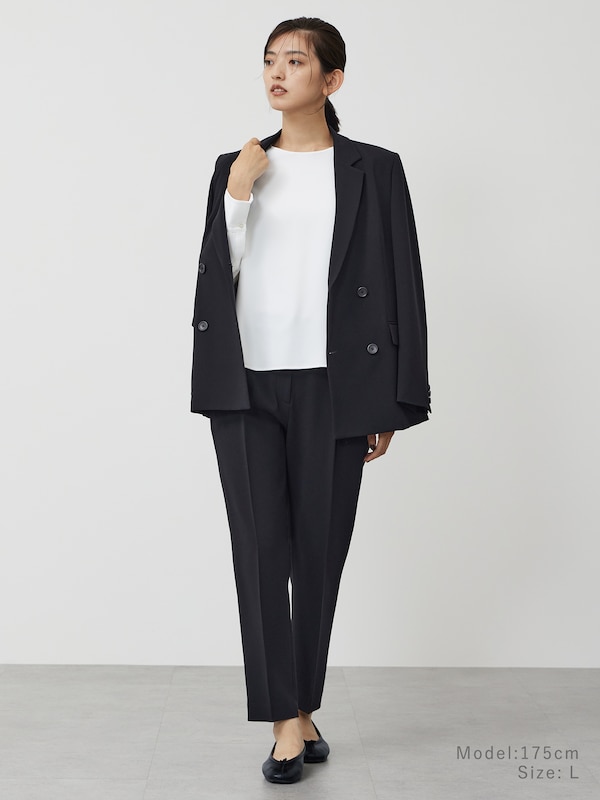 トリアセブレンドテーパードパンツ