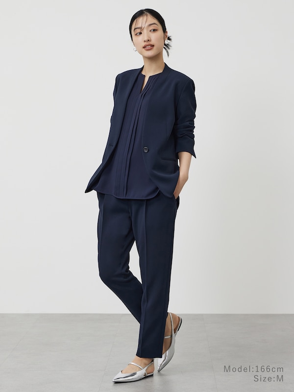 トリアセブレンドテーパードパンツ