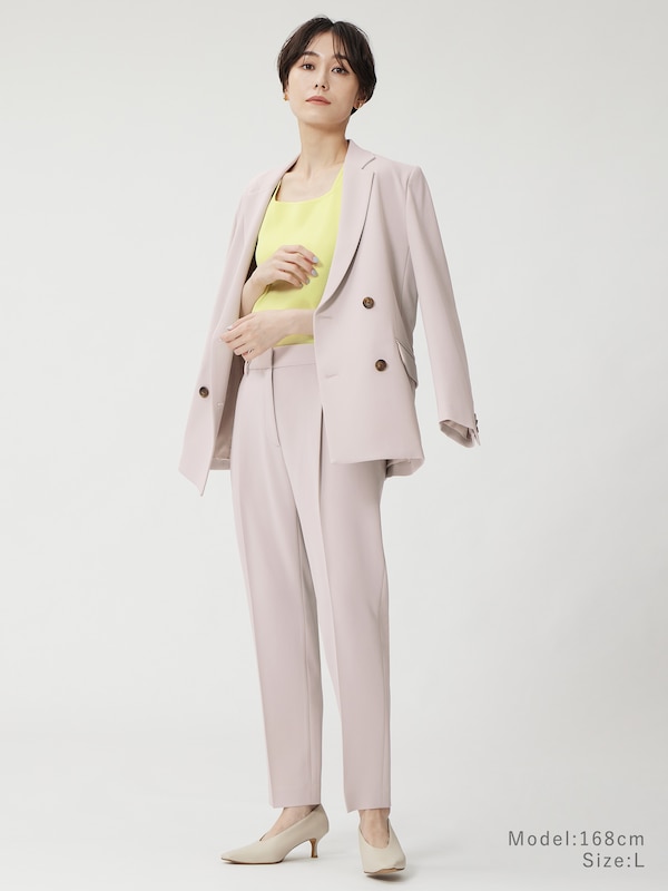 トリアセブレンドテーパードパンツ