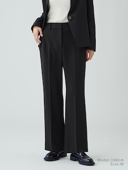 トリアセブレンドストレートパンツ