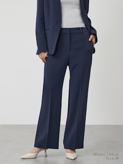 トリアセブレンドストレートパンツ