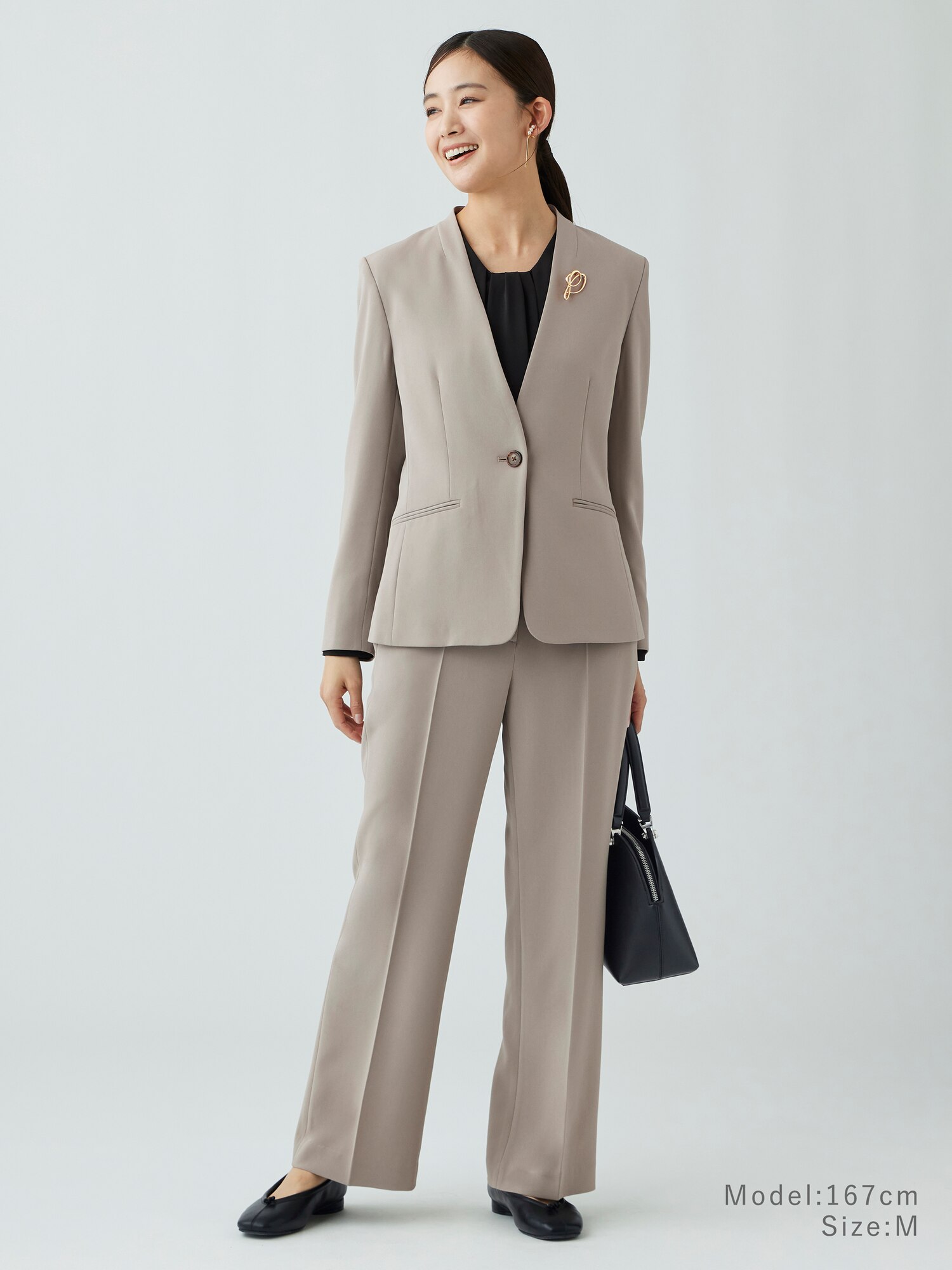 PLST(プラステ)公式 | トリアセブレンドストレートパンツ