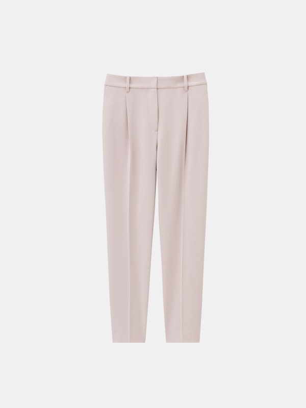 【丈長め】トリアセブレンドテーパードパンツ