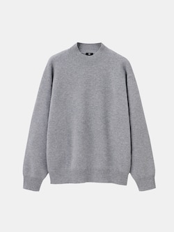2024年モデル カシミヤブレンドモックネックセーター