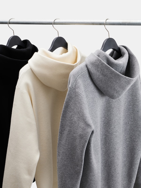 2024年モデル カシミヤブレンドプルパーカ