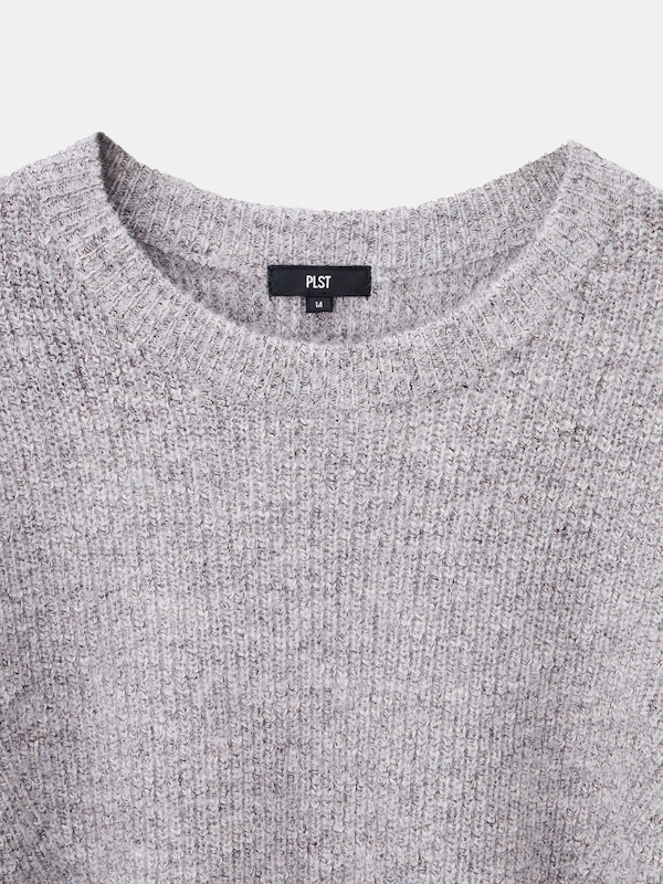 カラーミックスペプラムニットセットアップ（ラメ入り）