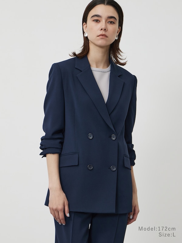 トリアセブレンドダブルジャケット