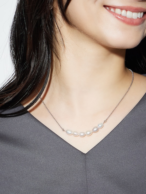 淡水パールネックレス