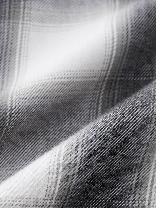 オンブレーチェックシャツ