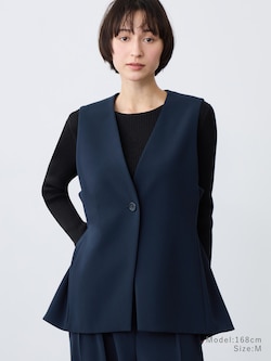 2025年モデル トリアセブレンドペプラムジレ