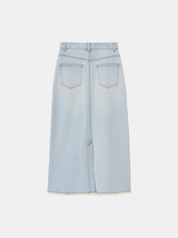 デニムナロースカート