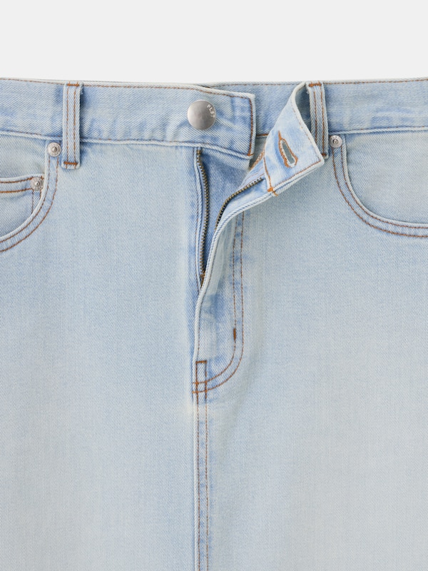 デニムナロースカート