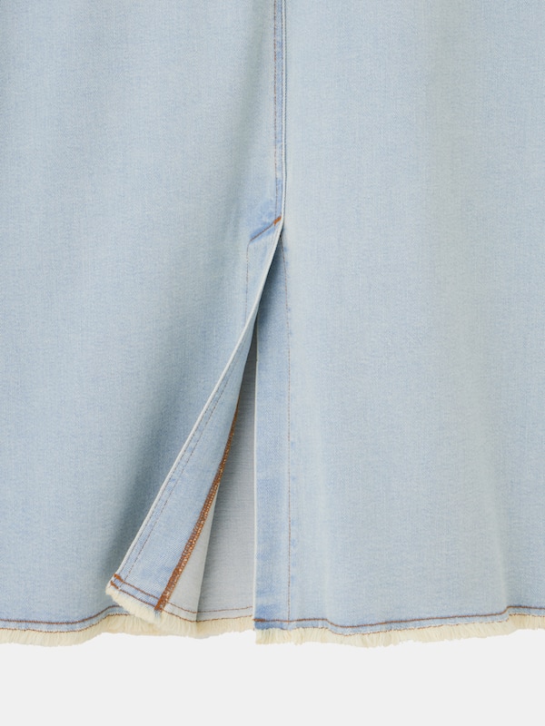 デニムナロースカート