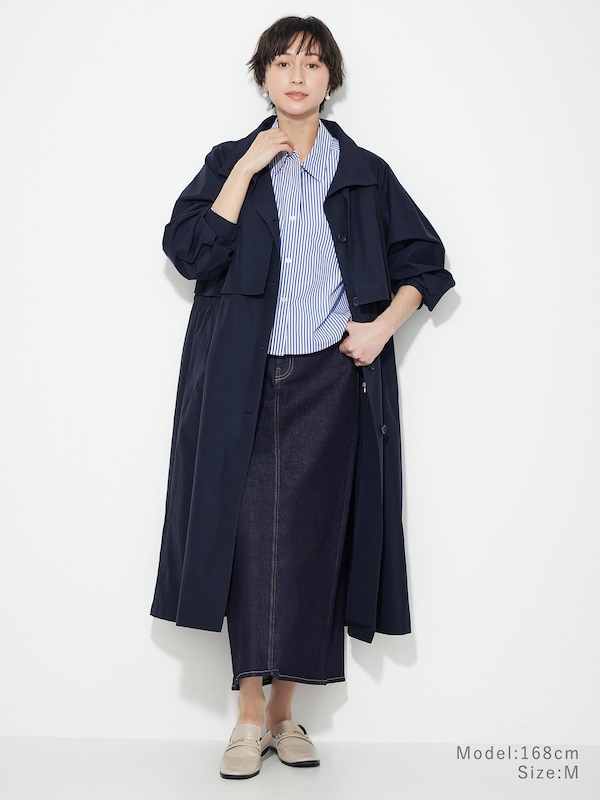 デニムナロースカート