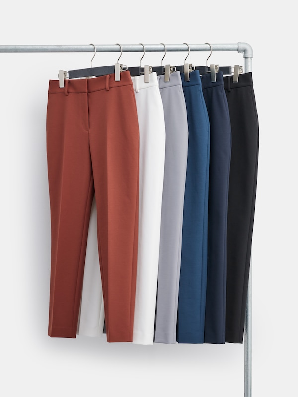 スティックパンツ（コットンブレンド）