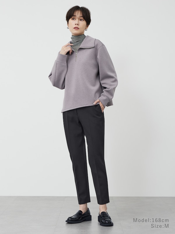 スティックパンツ（コットンブレンド）