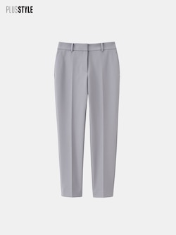 【丈長め】スティックパンツ（コットンブレンド）