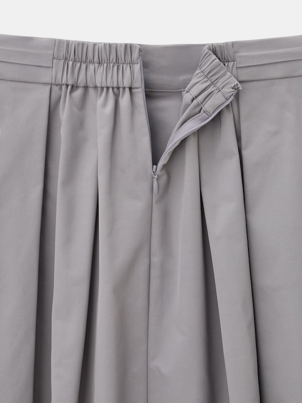 ボリュームタックフレアスカート