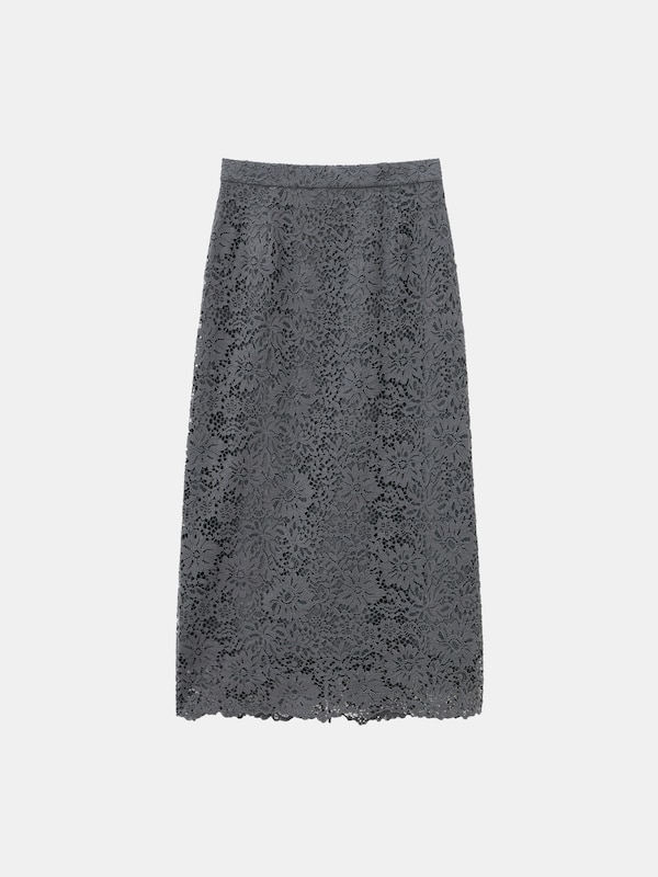 ボタニカルレーススカート