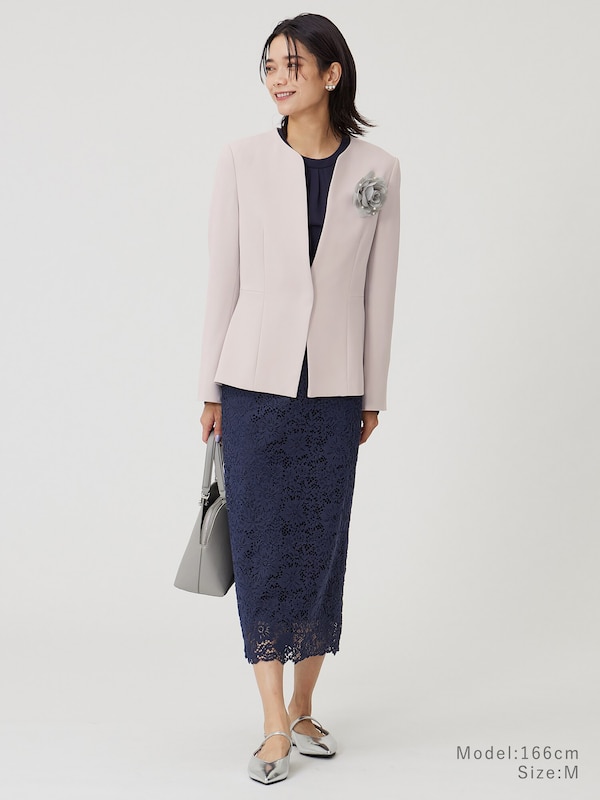 ボタニカルレーススカート