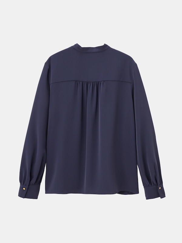 UVカットフロントレースボウタイブラウス