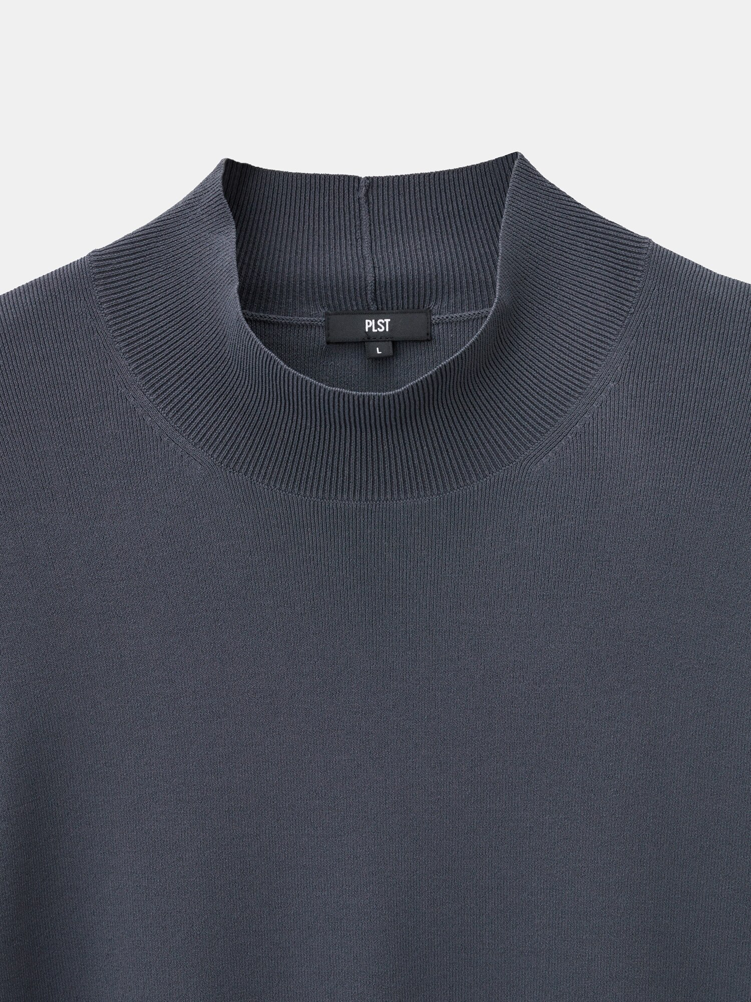 【新品・未使用】PLST　UVカットレーヨンブレンド　アンサンブル　ブラック PLST(プラステ)公式 | レーヨンブレンドVネックラメセーター