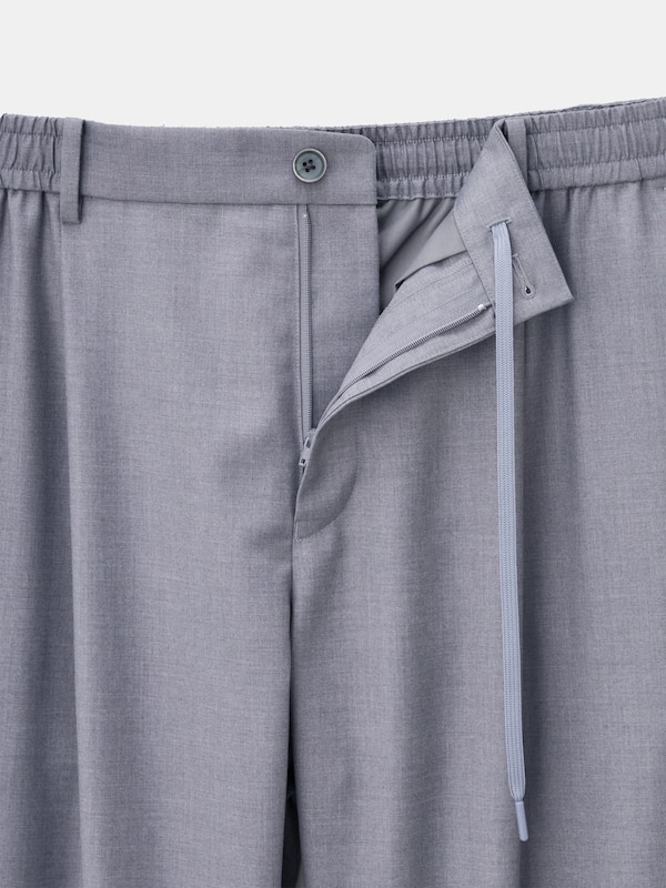 2025年春モデル レーヨンブレンドワイドパンツ