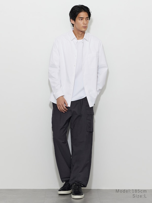 テックブロードレギュラーカラーシャツ