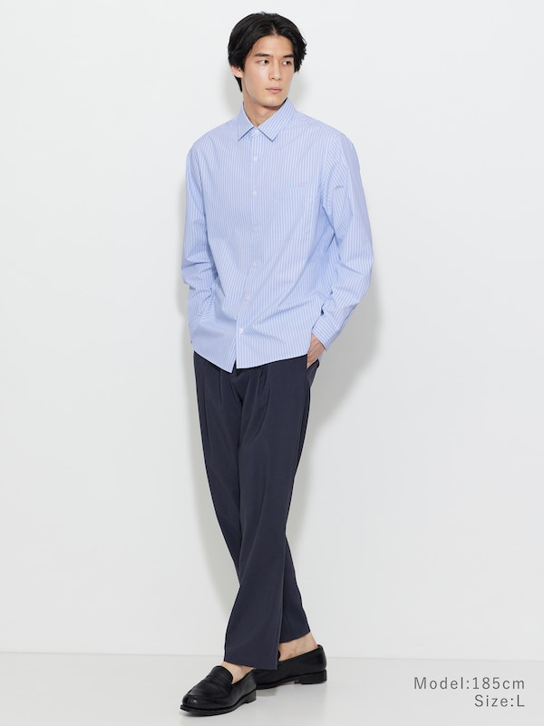 テックブロードレギュラーカラーシャツ