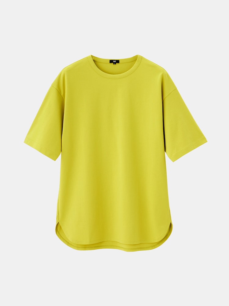 PLST(プラステ)公式 | ストレッチコットンブレンドラウンドテールTシャツ