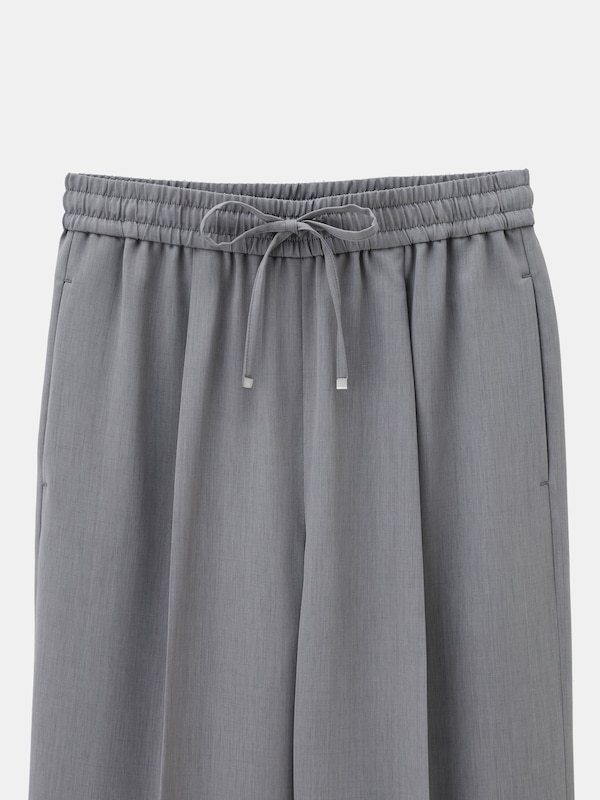 ドローストリングイージーストレートパンツ