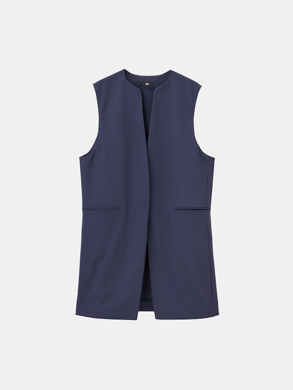 2025年春モデル ハイストレッチトリコットミドルジレ