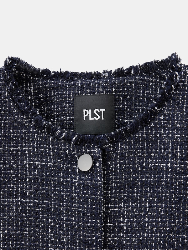 ツイードペプラムジャケット