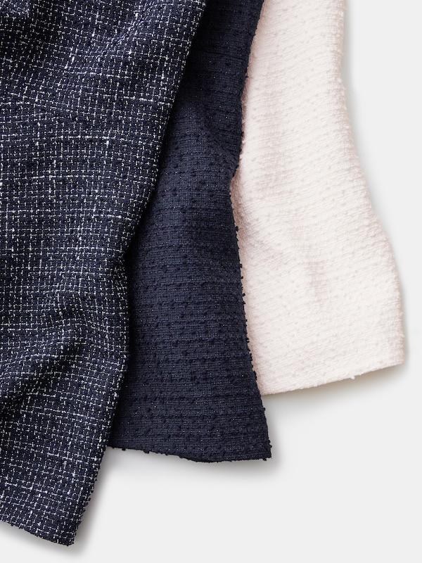 ツイードペプラムジャケット